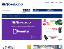 Tablet Screenshot of novexco.ca
